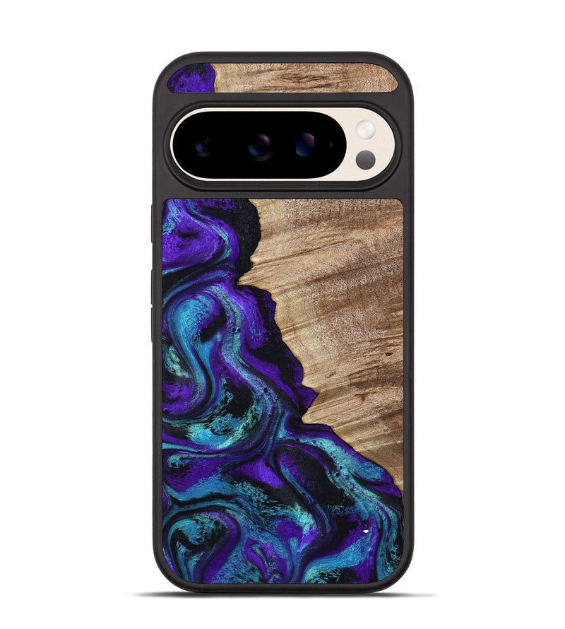 Pixel 10 Wood Phone Case - Wendi (Purple, 799214)