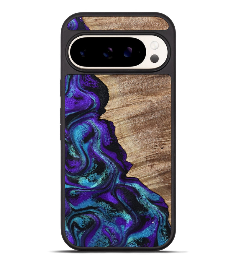 Pixel 9 Pro XL Wood Phone Case - Wendi (Purple, 799214)