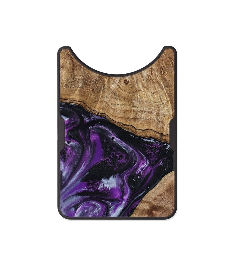 Alloy Wood Wallet - Jevon (Purple, 799216)