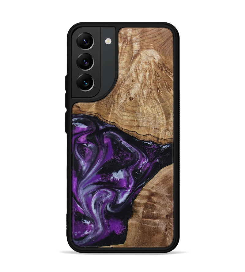 Galaxy S22 Plus Wood Phone Case - Jevon (Purple, 799216)