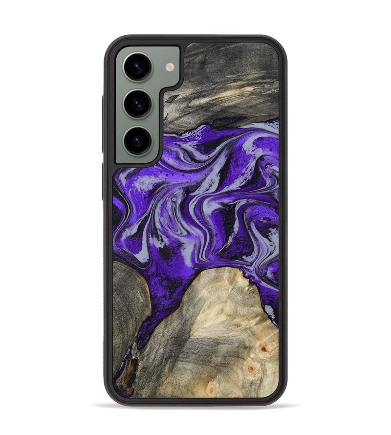 Galaxy S23 Plus Wood Phone Case - Hope (Purple, 799217)