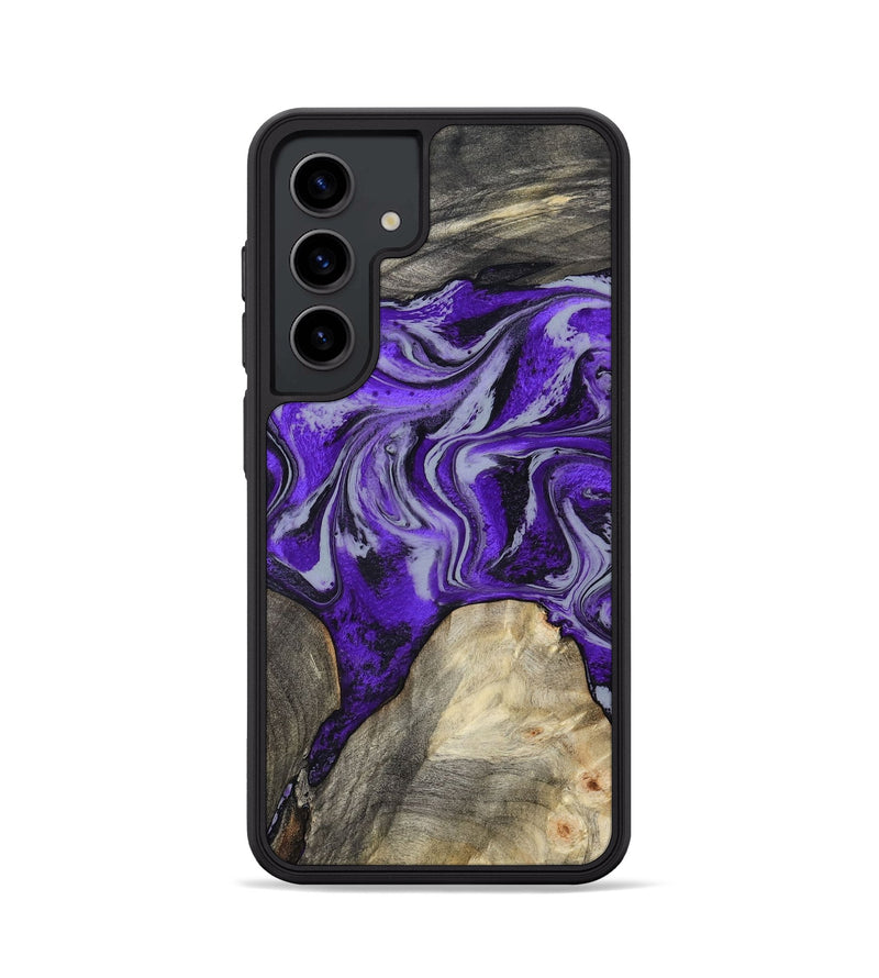 Galaxy S24 Wood Phone Case - Hope (Purple, 799217)