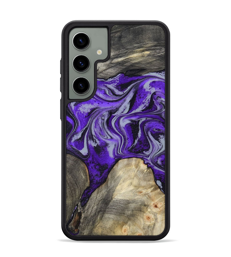 Galaxy S24 Plus Wood Phone Case - Hope (Purple, 799217)
