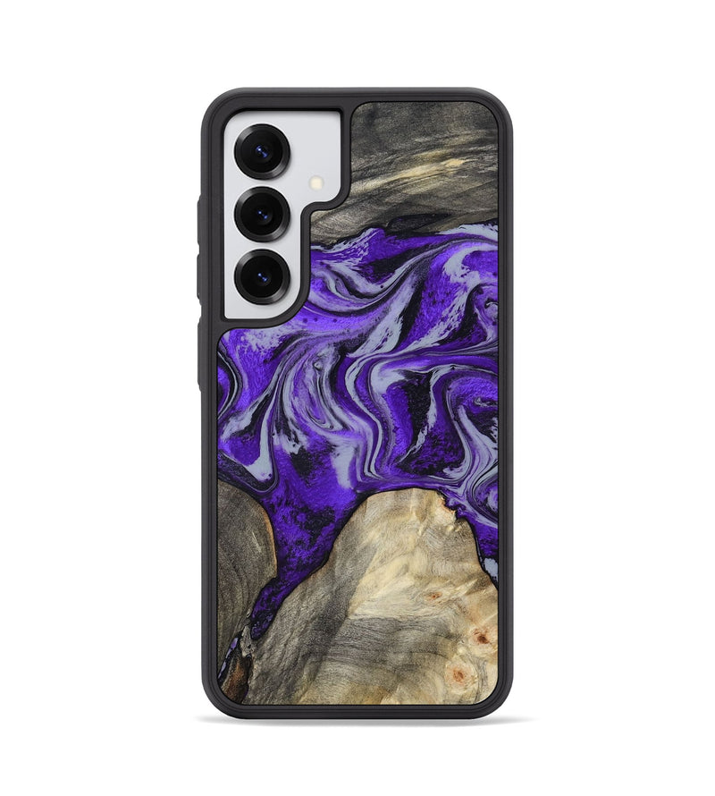 Galaxy S25 Wood Phone Case - Hope (Purple, 799217)