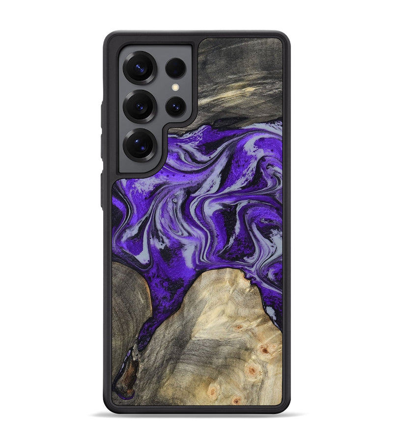 Galaxy S25 Ultra Wood Phone Case - Hope (Purple, 799217)