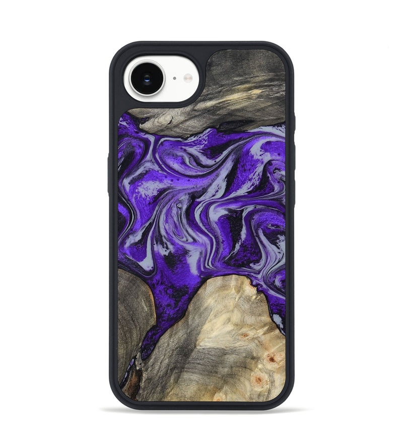 iPhone 16e Wood Phone Case - Hope (Purple, 799217)