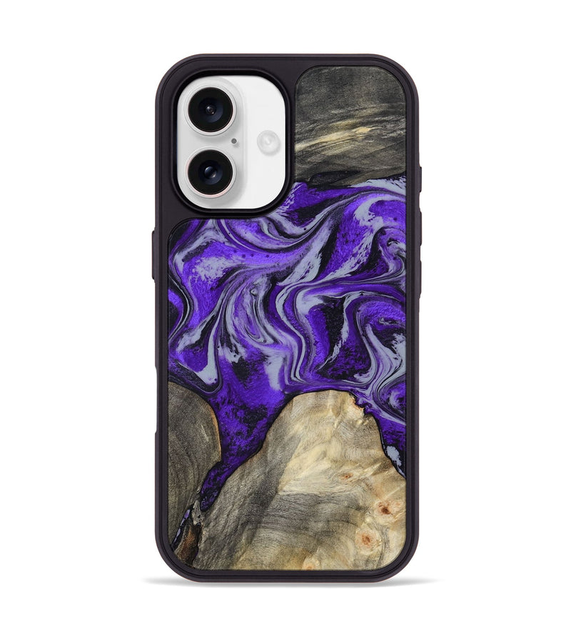 iPhone 17 Wood Phone Case - Hope (Purple, 799217)