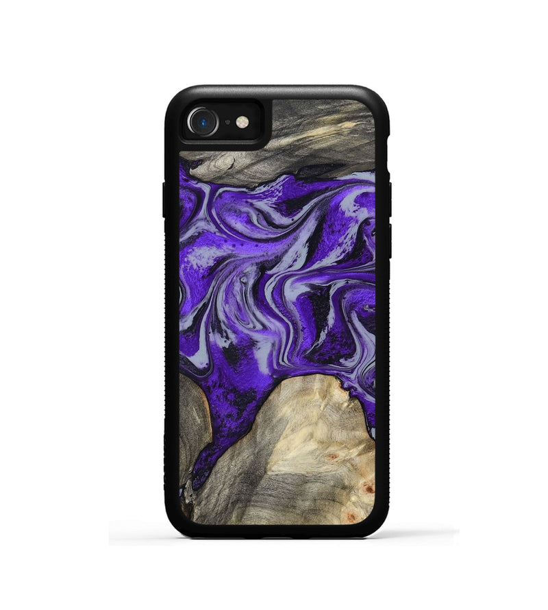 iPhone SE Wood Phone Case - Hope (Purple, 799217)