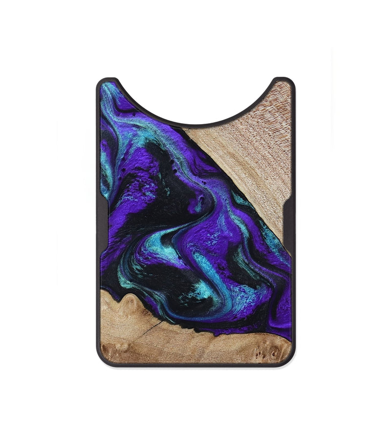 Alloy Wood Wallet - Grady (Purple, 799218)