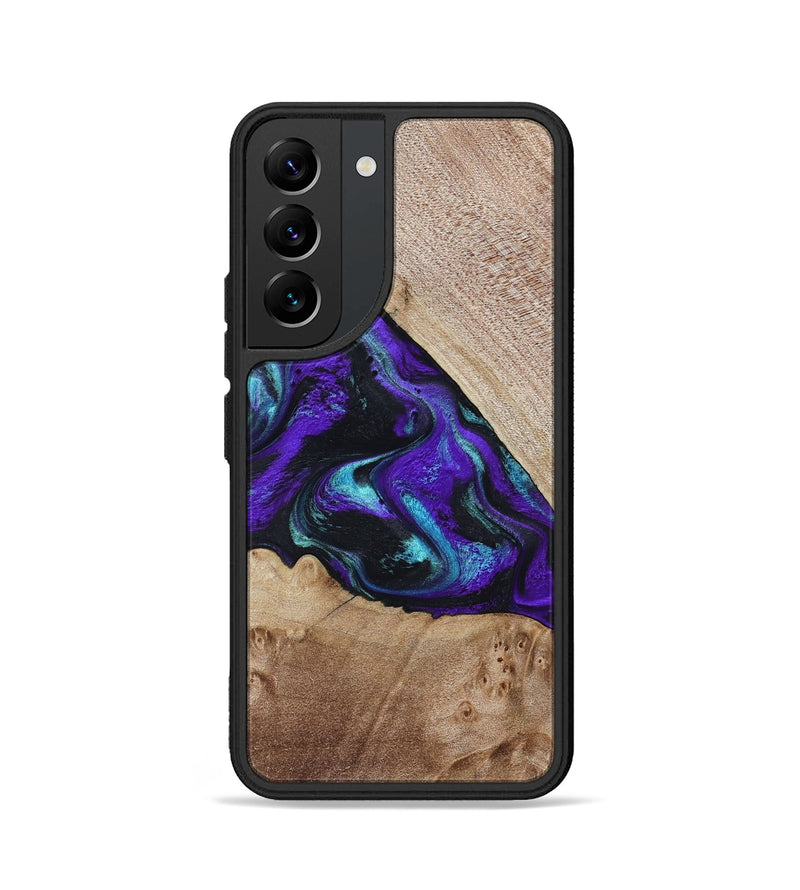 Galaxy S22 Wood Phone Case - Grady (Purple, 799218)