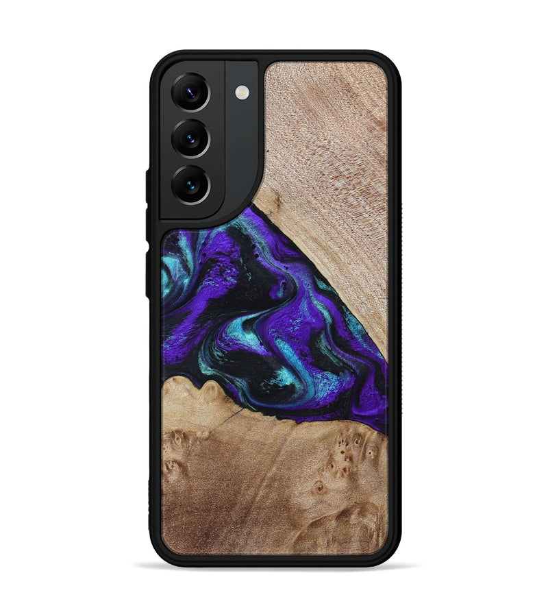 Galaxy S22 Plus Wood Phone Case - Grady (Purple, 799218)