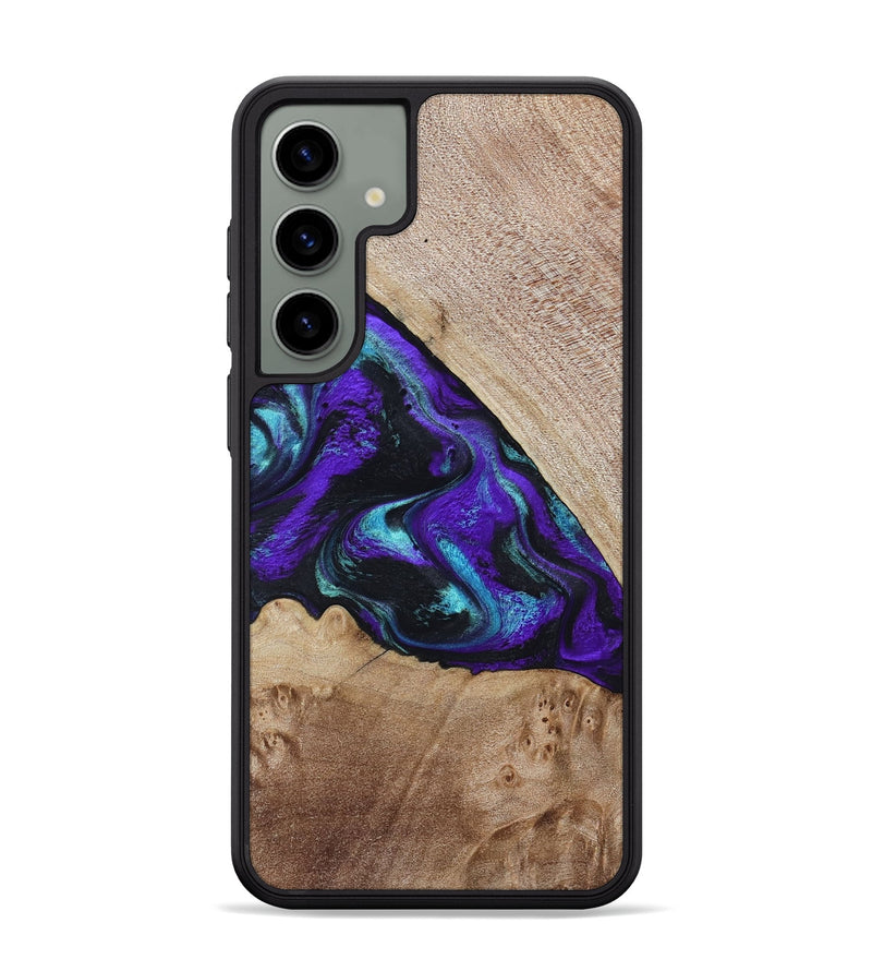 Galaxy S24 Plus Wood Phone Case - Grady (Purple, 799218)