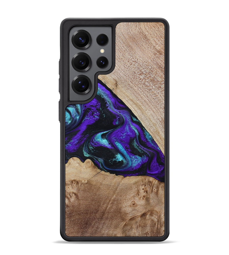 Galaxy S25 Ultra Wood Phone Case - Grady (Purple, 799218)