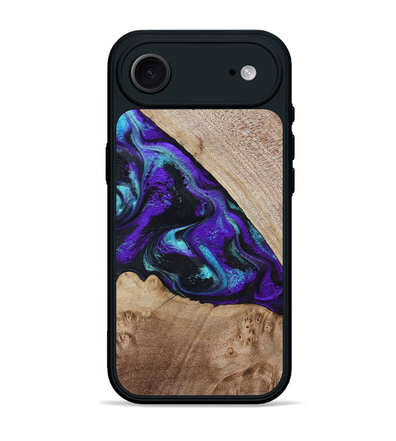 iPhone 17 Air Wood Phone Case - Grady (Purple, 799218)