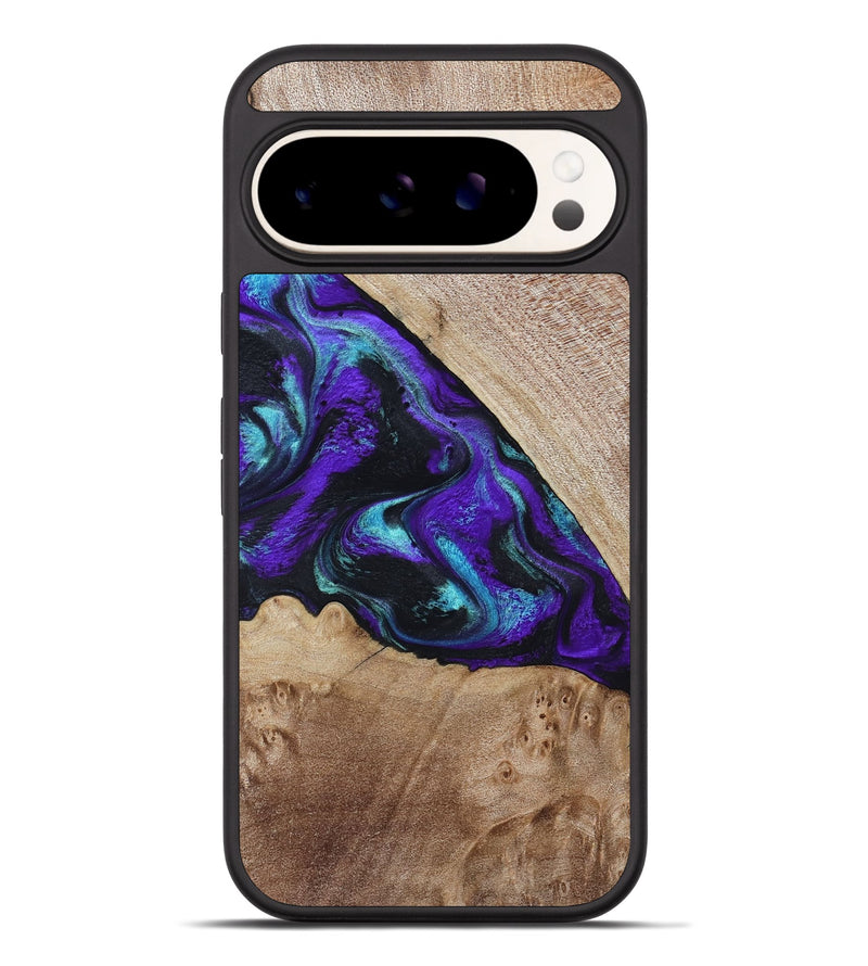 Pixel 9 Pro XL Wood Phone Case - Grady (Purple, 799218)