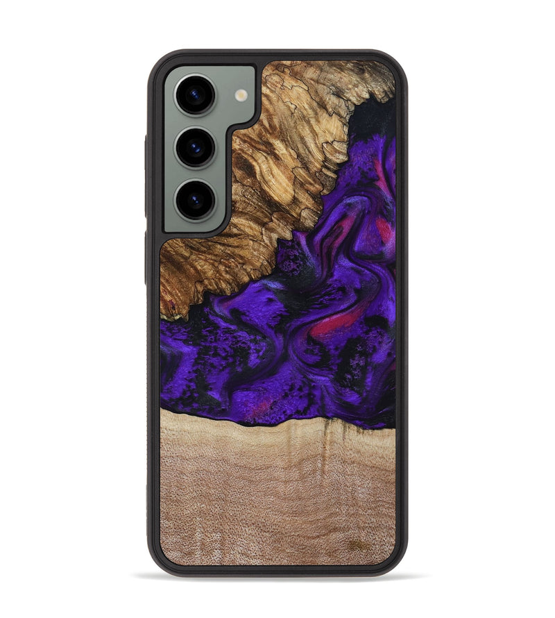 Galaxy S23 Plus Wood Phone Case - Karyme (Purple, 799219)