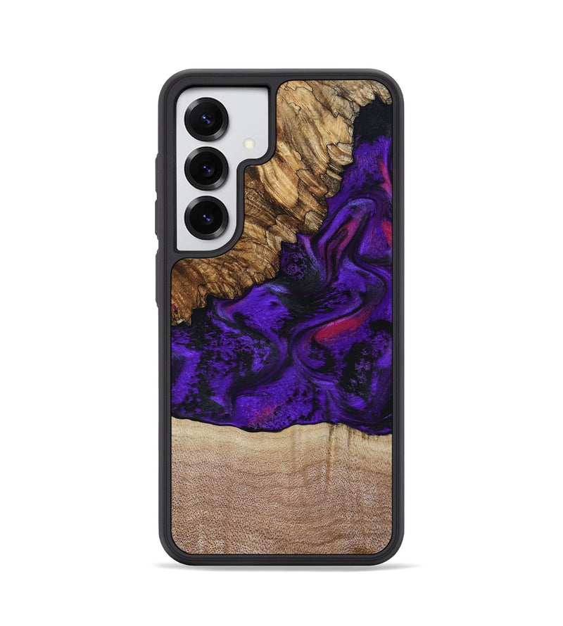 Galaxy S25 Wood Phone Case - Karyme (Purple, 799219)