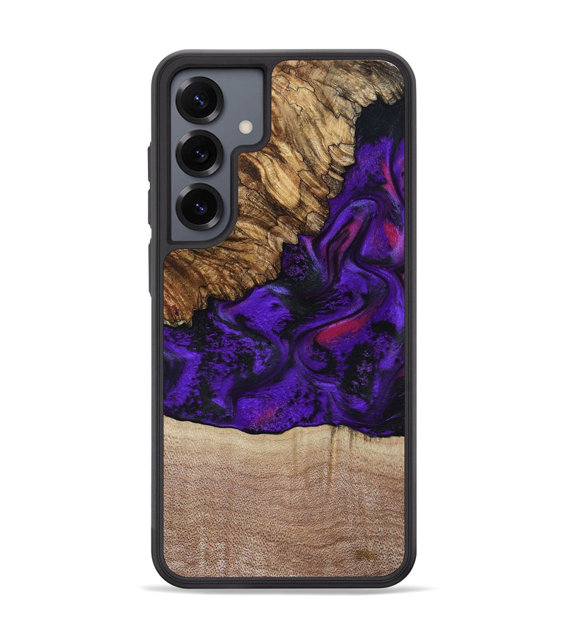 Galaxy S25 Plus Wood Phone Case - Karyme (Purple, 799219)