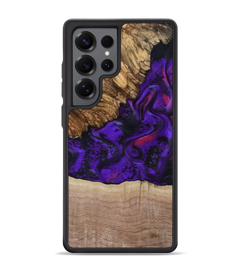 Galaxy S25 Ultra Wood Phone Case - Karyme (Purple, 799219)