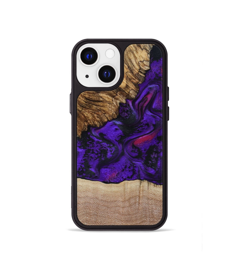 iPhone 13 mini Wood Phone Case - Karyme (Purple, 799219)