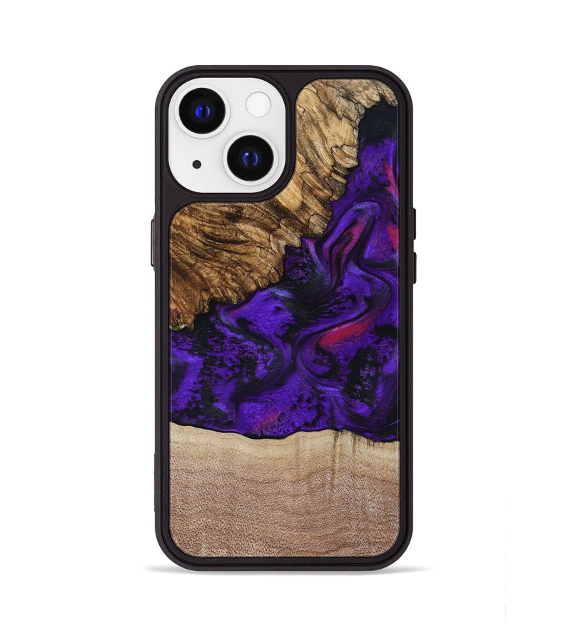 iPhone 13 Wood Phone Case - Karyme (Purple, 799219)