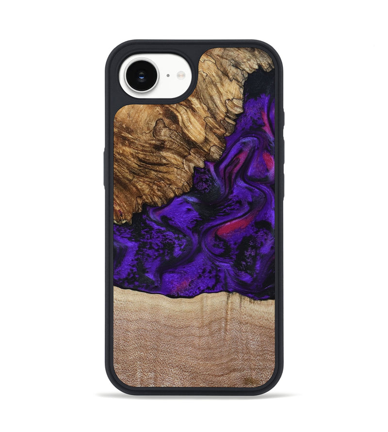 iPhone 16e Wood Phone Case - Karyme (Purple, 799219)