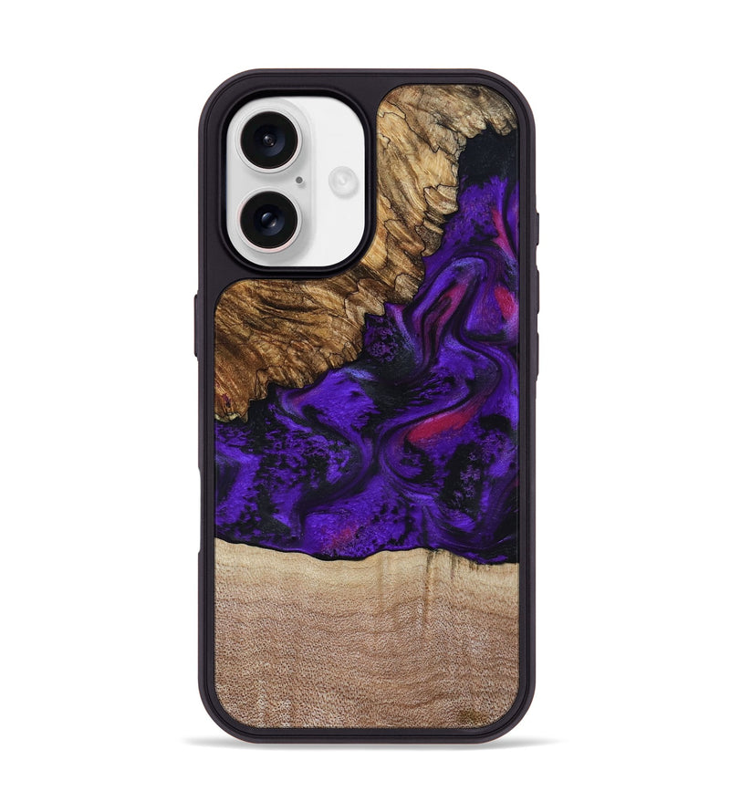 iPhone 17 Wood Phone Case - Karyme (Purple, 799219)