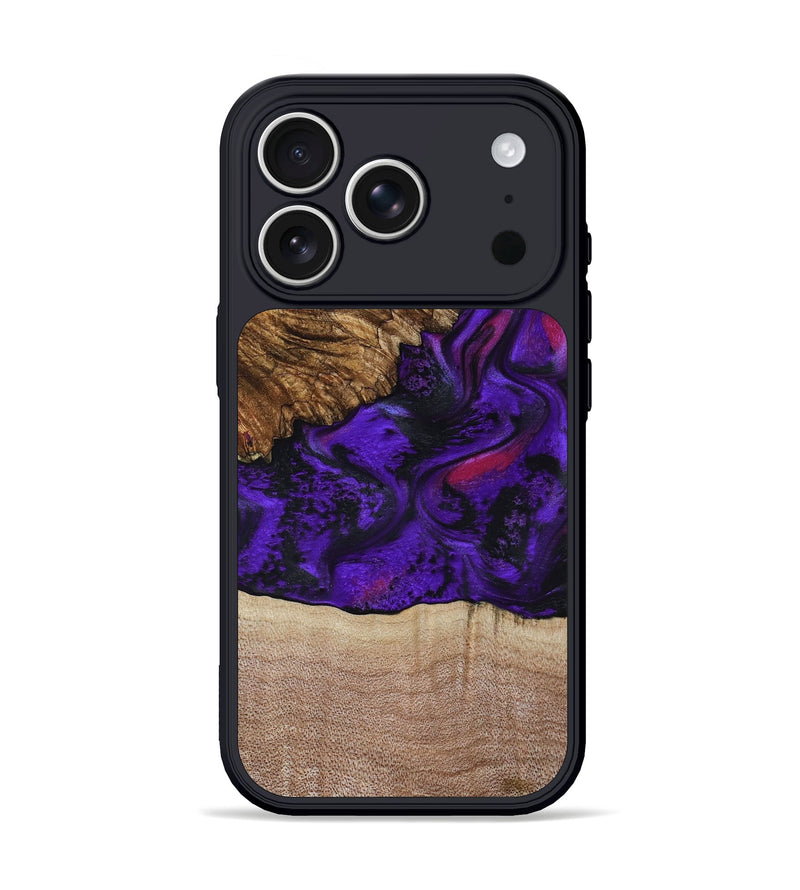 iPhone 17 Pro Wood Phone Case - Karyme (Purple, 799219)