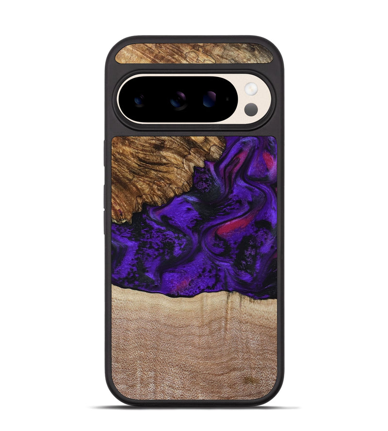 Pixel 10 Wood Phone Case - Karyme (Purple, 799219)