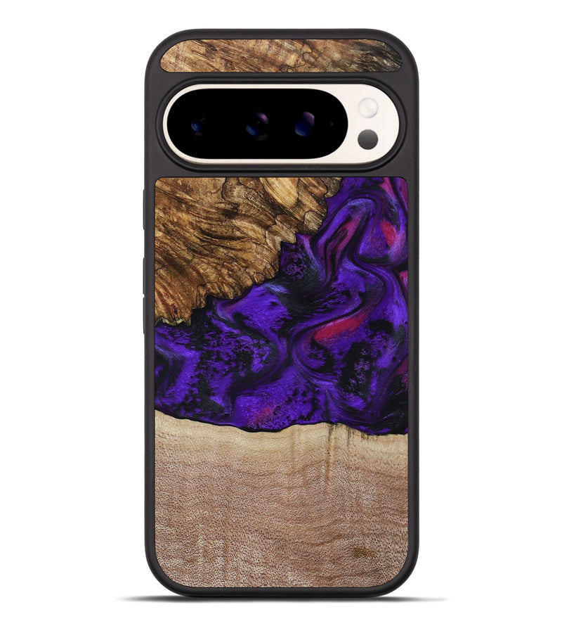 Pixel 9 Pro XL Wood Phone Case - Karyme (Purple, 799219)