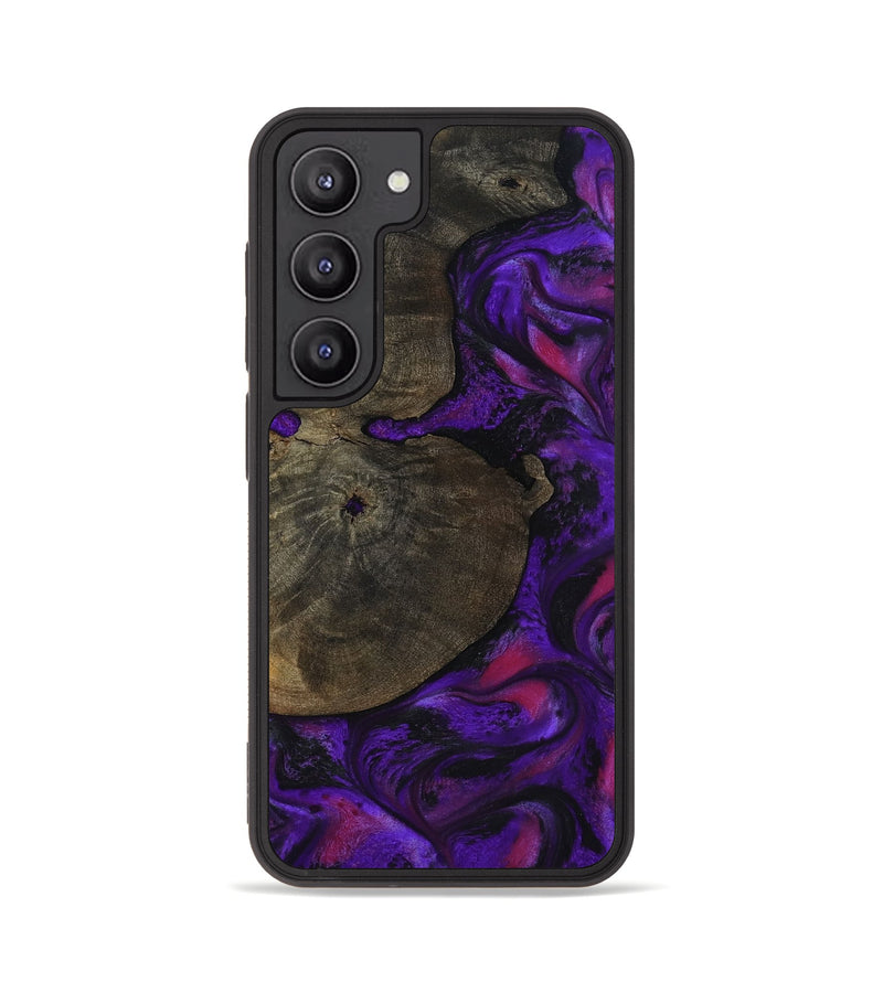 Galaxy S23 Wood Phone Case - Duke (Purple, 799220)