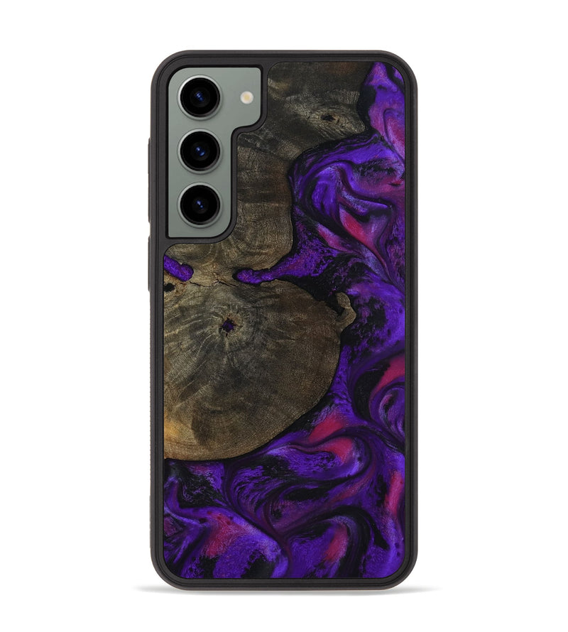Galaxy S23 Plus Wood Phone Case - Duke (Purple, 799220)