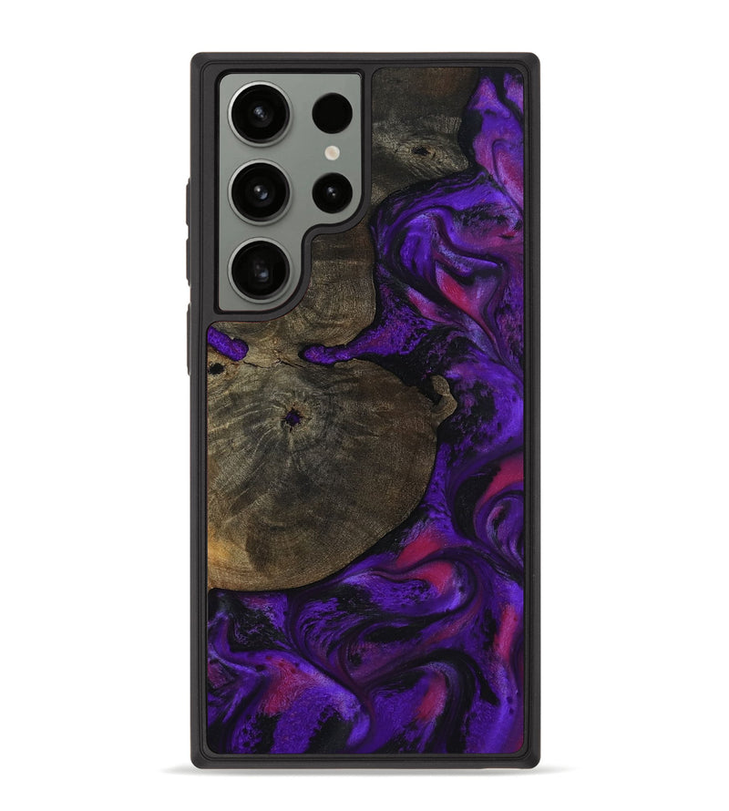 Galaxy S23 Ultra Wood Phone Case - Duke (Purple, 799220)
