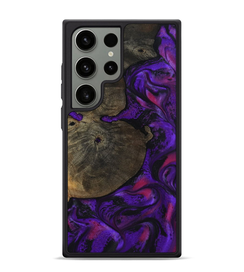 Galaxy S24 Ultra Wood Phone Case - Duke (Purple, 799220)