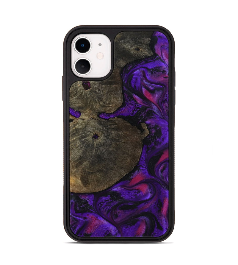 iPhone 11 Wood Phone Case - Duke (Purple, 799220)