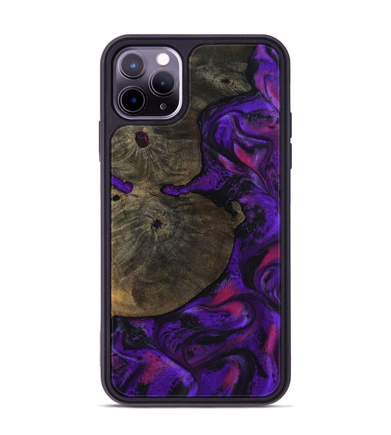 iPhone 11 Pro Max Wood Phone Case - Duke (Purple, 799220)