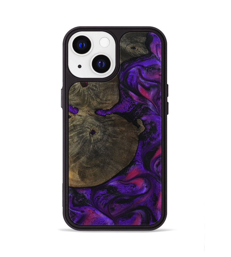 iPhone 13 Wood Phone Case - Duke (Purple, 799220)