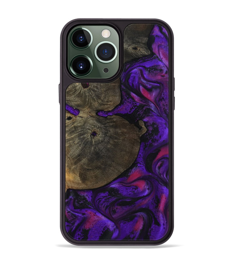 iPhone 13 Pro Max Wood Phone Case - Duke (Purple, 799220)