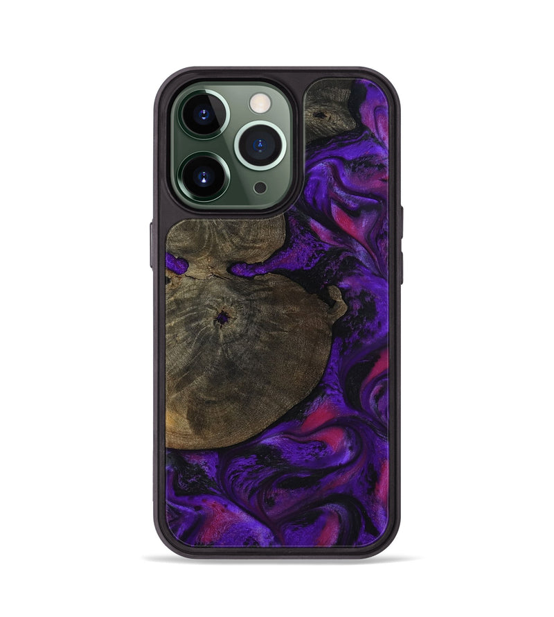 iPhone 13 Pro Wood Phone Case - Duke (Purple, 799220)