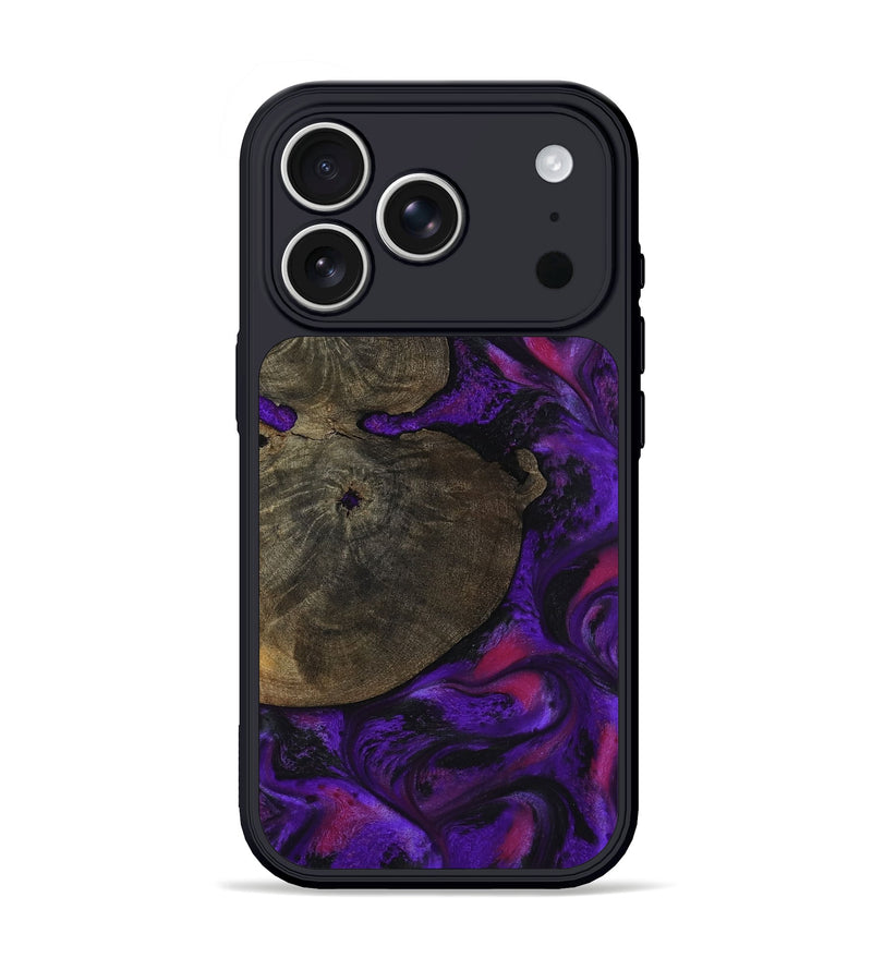 iPhone 17 Pro Wood Phone Case - Duke (Purple, 799220)