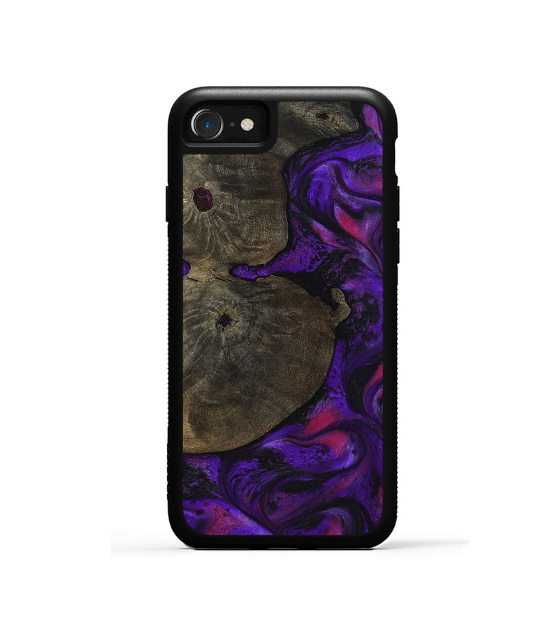 iPhone SE Wood Phone Case - Duke (Purple, 799220)