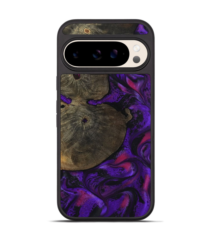 Pixel 10 Wood Phone Case - Duke (Purple, 799220)