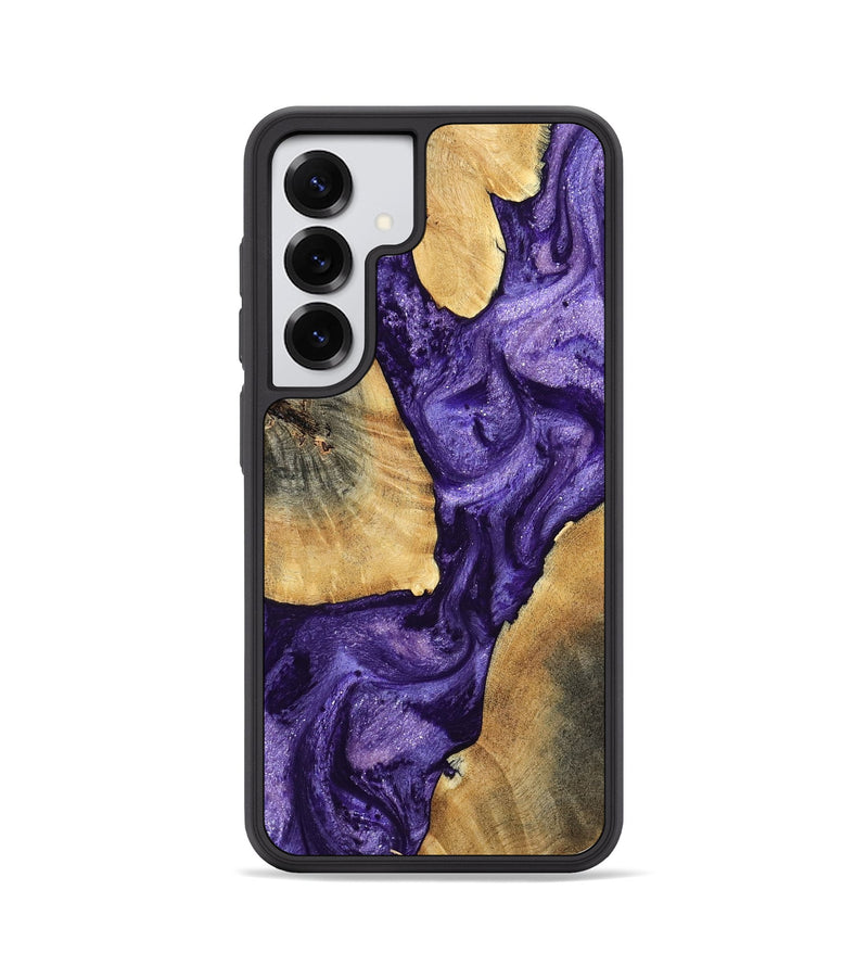 Galaxy S25 Wood Phone Case - Mariel (Purple, 799221)