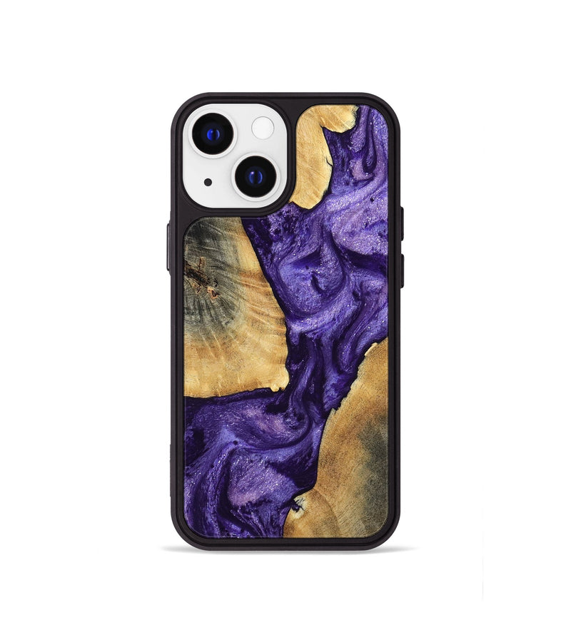 iPhone 13 mini Wood Phone Case - Mariel (Purple, 799221)