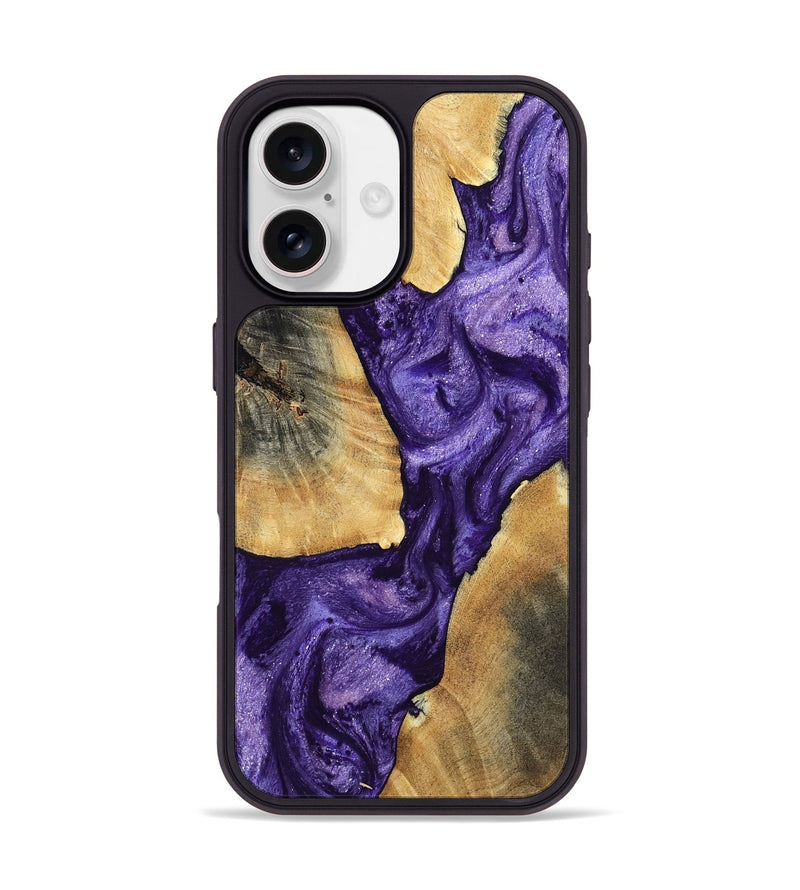 iPhone 17 Wood Phone Case - Mariel (Purple, 799221)