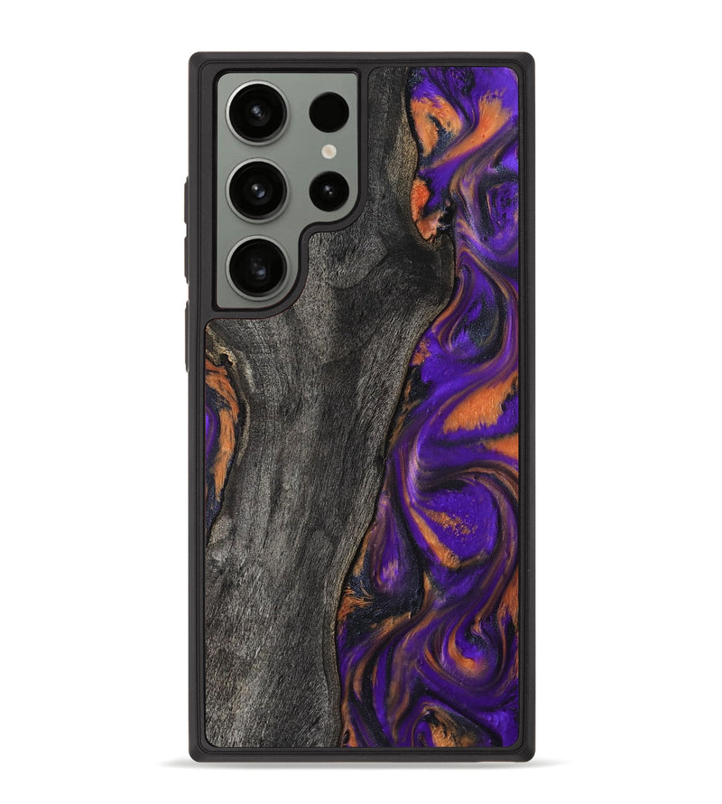 Galaxy S23 Ultra Wood Phone Case - Ken (Purple, 799222)