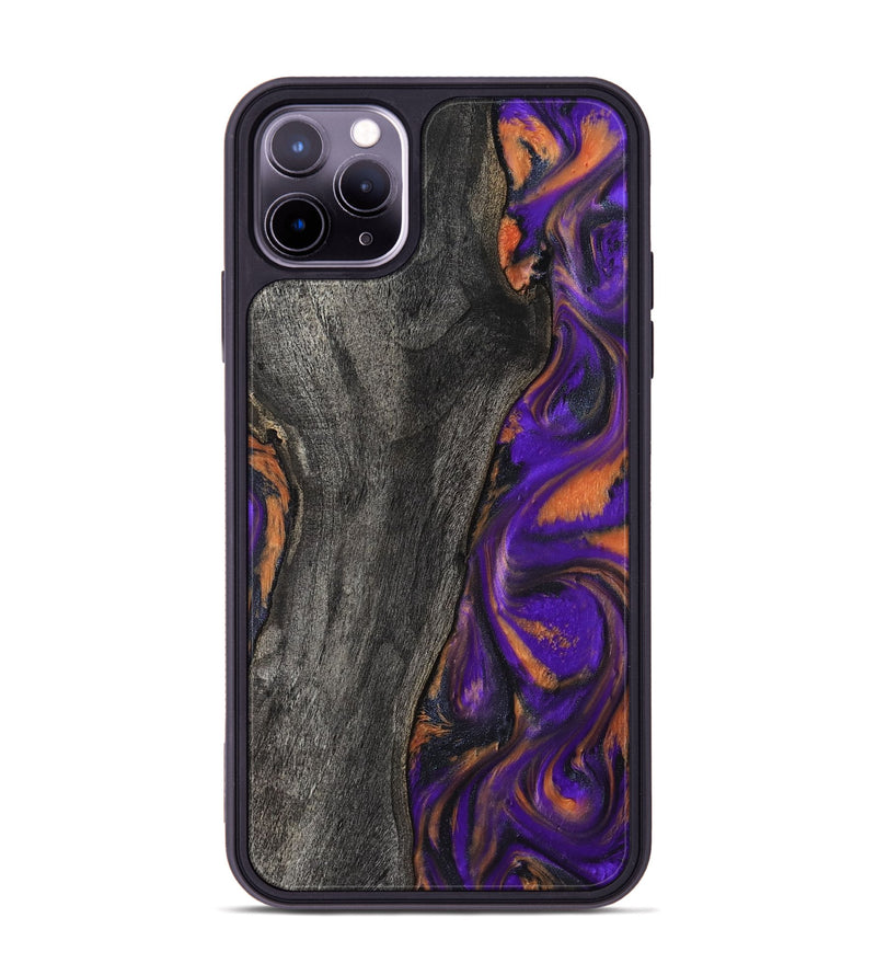 iPhone 11 Pro Max Wood Phone Case - Ken (Purple, 799222)
