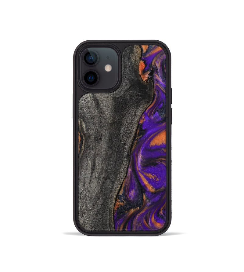 iPhone 12 mini Wood Phone Case - Ken (Purple, 799222)