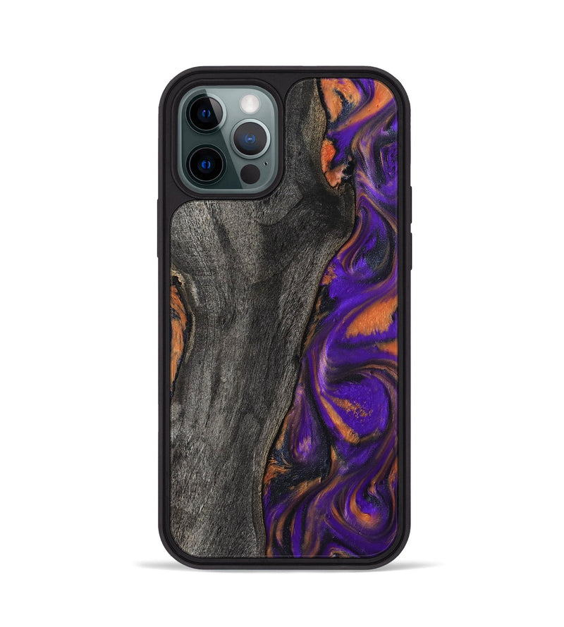 iPhone 12 Pro Wood Phone Case - Ken (Purple, 799222)
