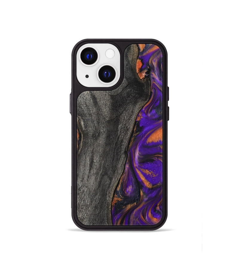 iPhone 13 mini Wood Phone Case - Ken (Purple, 799222)